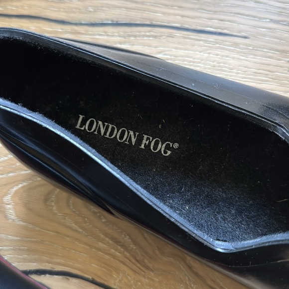 London Fog Splash rubber Rain Shoes sloggers Women's 11 Simple Minimalist Flats - Picture 4 of 10